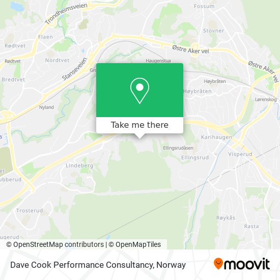 Dave Cook Performance Consultancy map