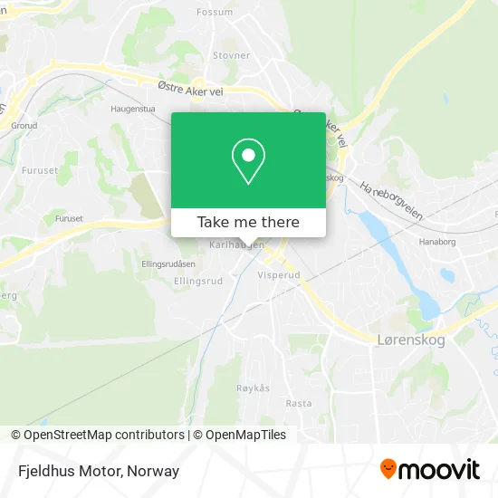 Fjeldhus Motor map