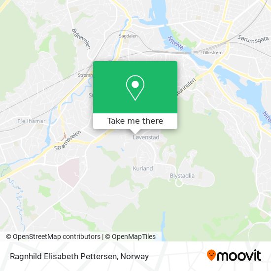 Ragnhild Elisabeth Pettersen map