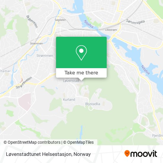 Løvenstadtunet Helsestasjon map