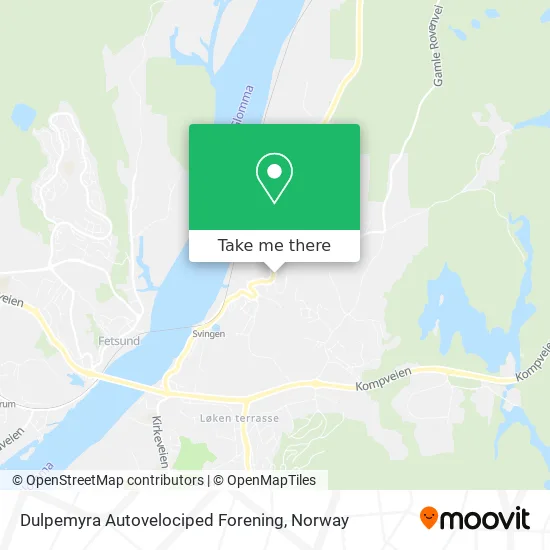Dulpemyra Autovelociped Forening map