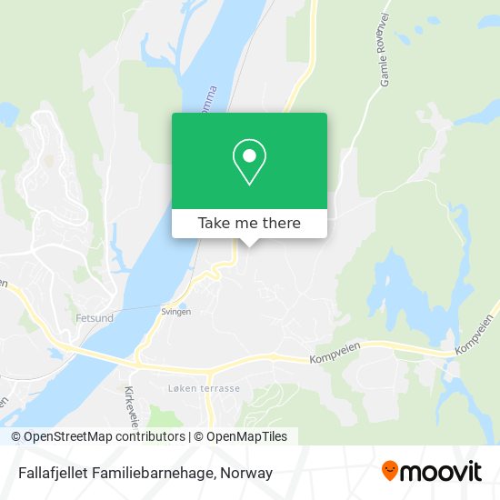 Fallafjellet Familiebarnehage map