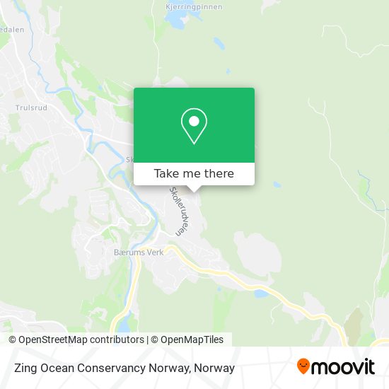 Zing Ocean Conservancy Norway map