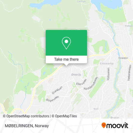 MØBELRINGEN map
