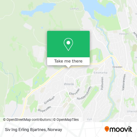 Siv Ing Erling Bjartnes map
