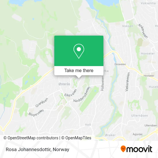 Rosa Johannesdottir map