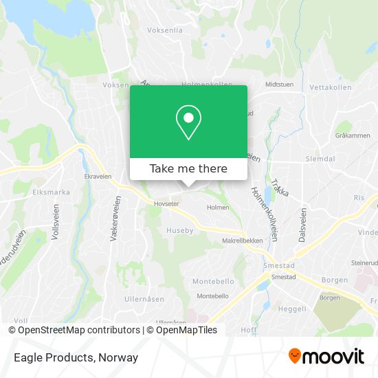 Eagle Products map