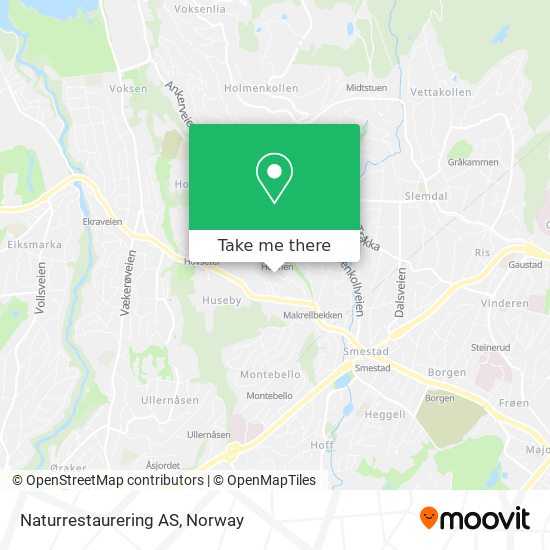 Naturrestaurering AS map