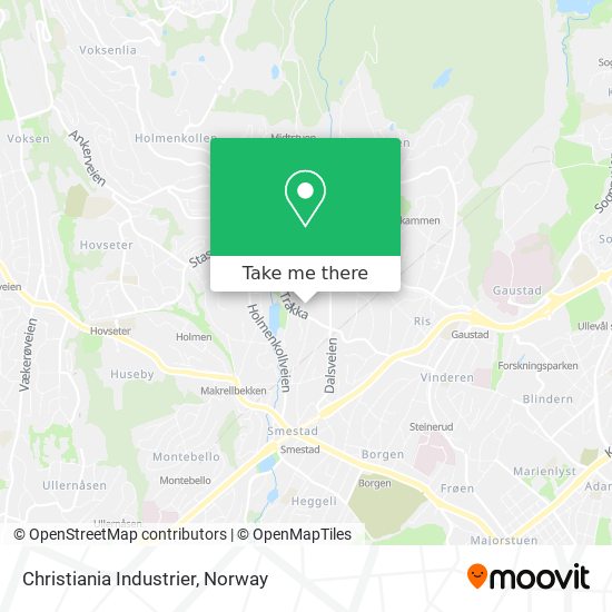 Christiania Industrier map