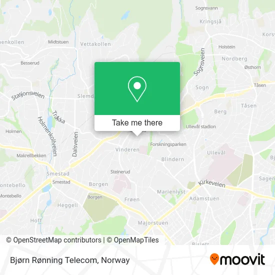 Bjørn Rønning Telecom map