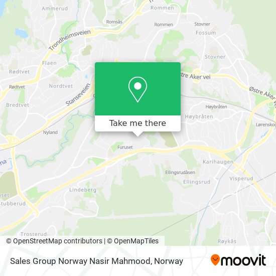 Sales Group Norway Nasir Mahmood map