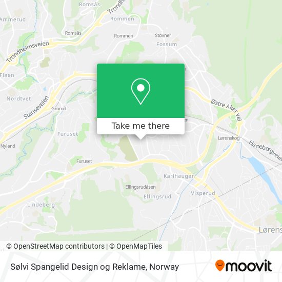 Sølvi Spangelid Design og Reklame map
