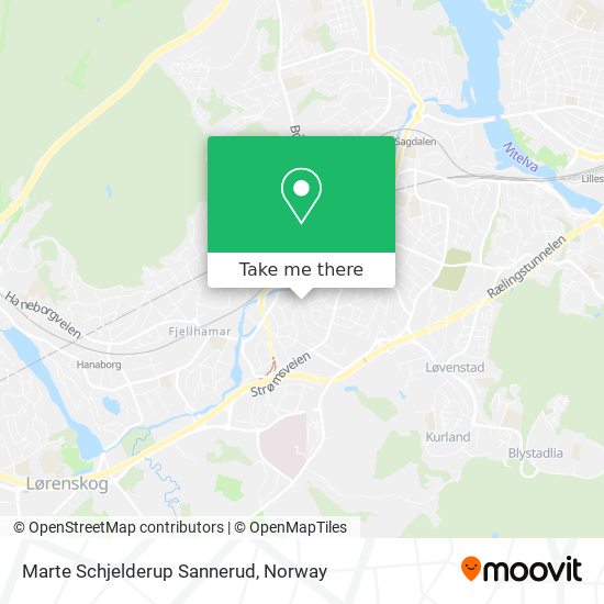 Marte Schjelderup Sannerud map