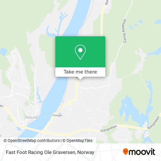 Fast Foot Racing Ole Graversen map