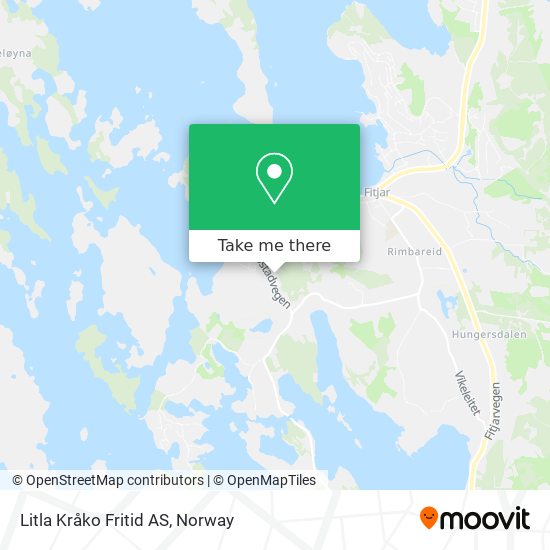 Litla Kråko Fritid AS map
