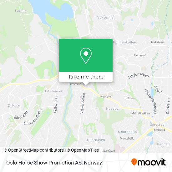 Oslo Horse Show Promotion AS map