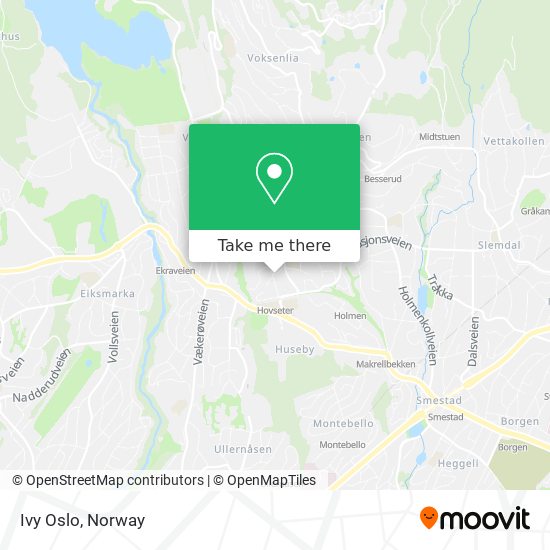 Ivy Oslo map