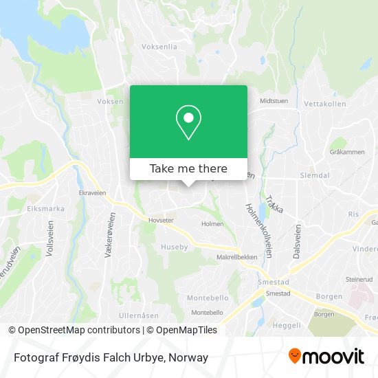 Fotograf Frøydis Falch Urbye map