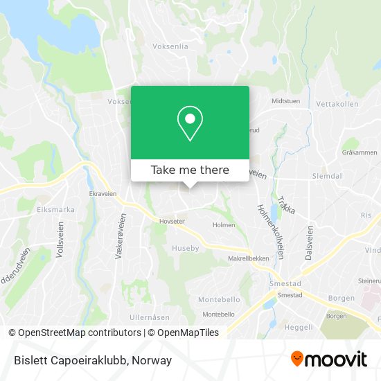 Bislett Capoeiraklubb map