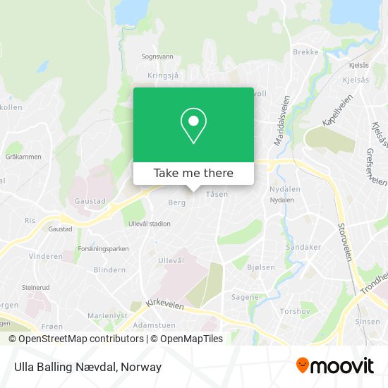 Ulla Balling Nævdal map