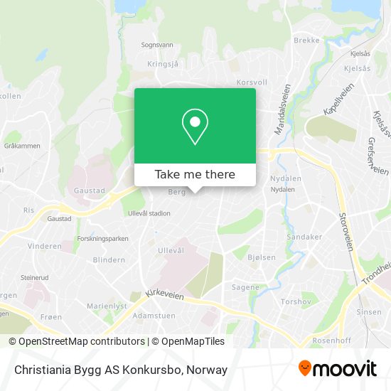 Christiania Bygg AS Konkursbo map