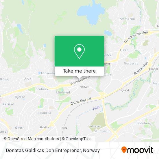 Donatas Galdikas Don Entreprenør map