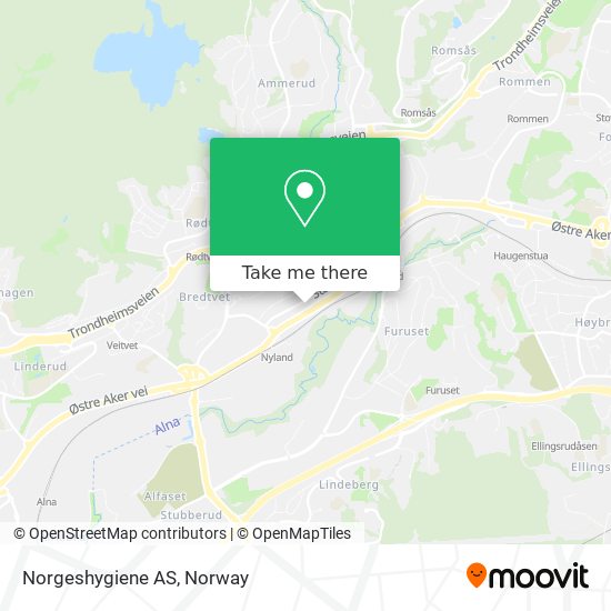 Norgeshygiene AS map