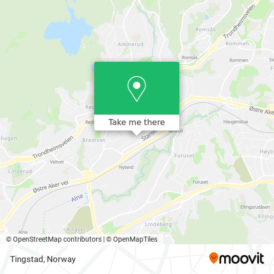 Tingstad map