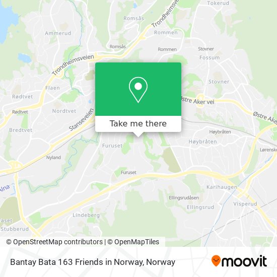 Bantay Bata 163 Friends in Norway map