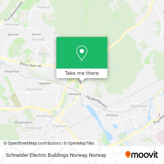 Schneider Electric Buildings Norway map