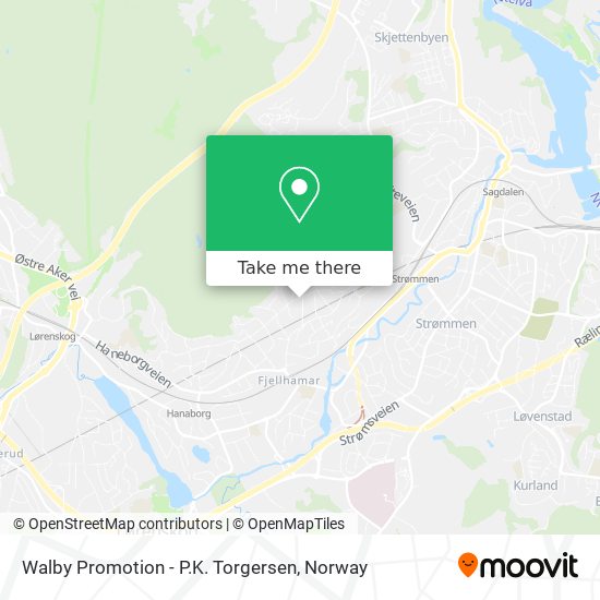 Walby Promotion - P.K. Torgersen map