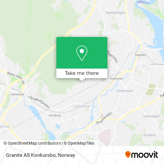 Granite AS Konkursbo map