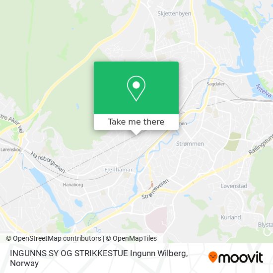 INGUNNS SY OG STRIKKESTUE Ingunn Wilberg map