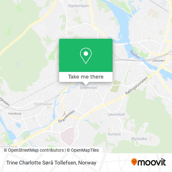 Trine Charlotte Sørå Tollefsen map