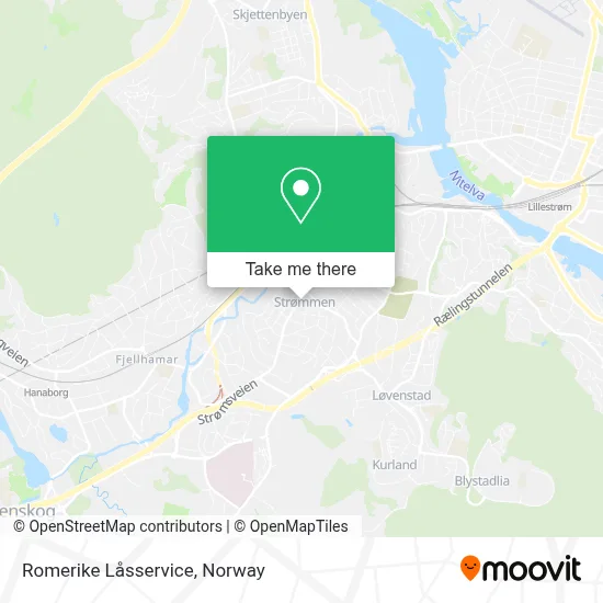 Romerike Låsservice map