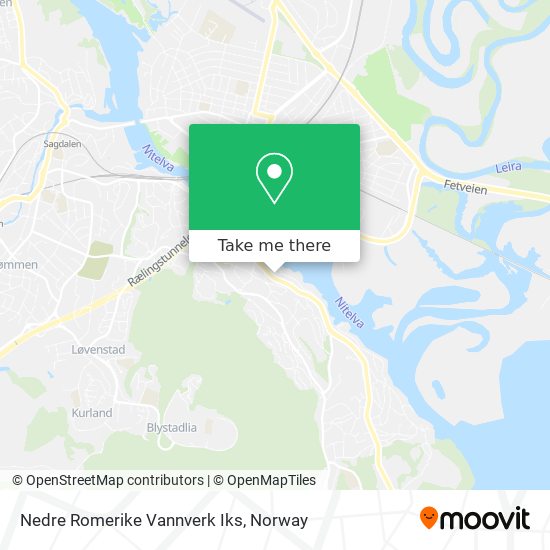 Nedre Romerike Vannverk Iks map