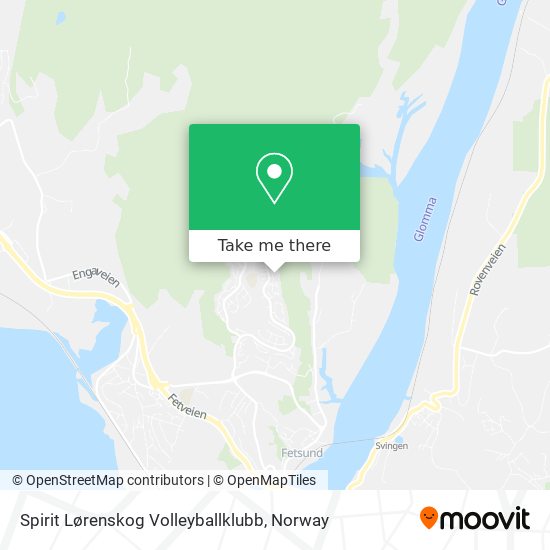 Spirit Lørenskog Volleyballklubb map