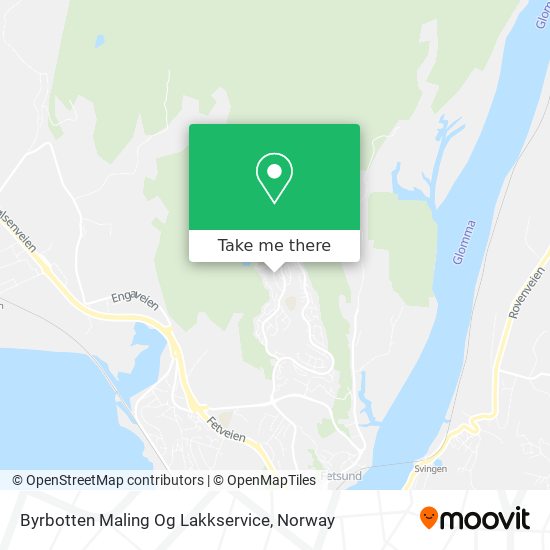 Byrbotten Maling Og Lakkservice map