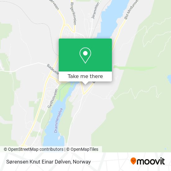 Sørensen Knut Einar Dølven map