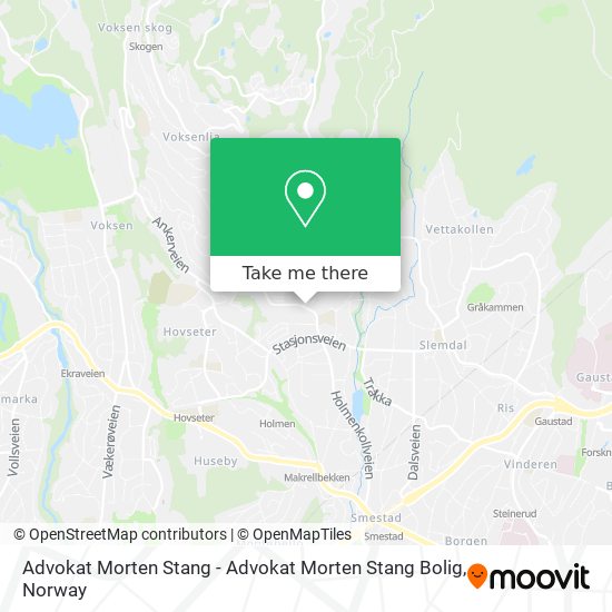 Advokat Morten Stang - Advokat Morten Stang Bolig map