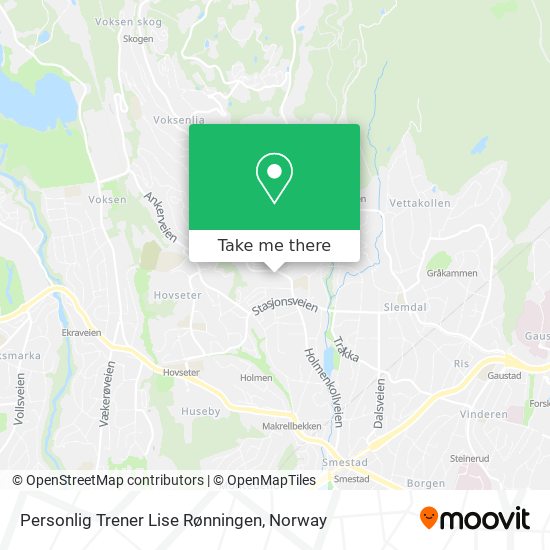 Personlig Trener Lise Rønningen map