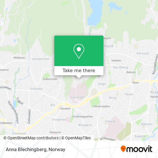 Anna Blechingberg map