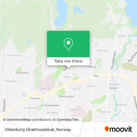Oldenborg Idrættsselskab map