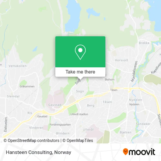 Hansteen Consulting map