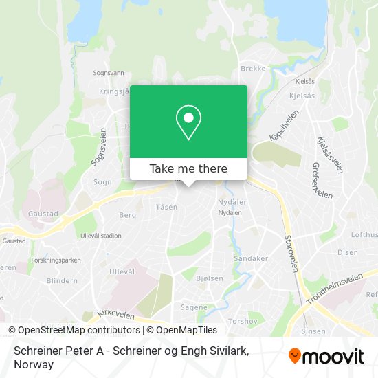 Schreiner Peter A - Schreiner og Engh Sivilark map