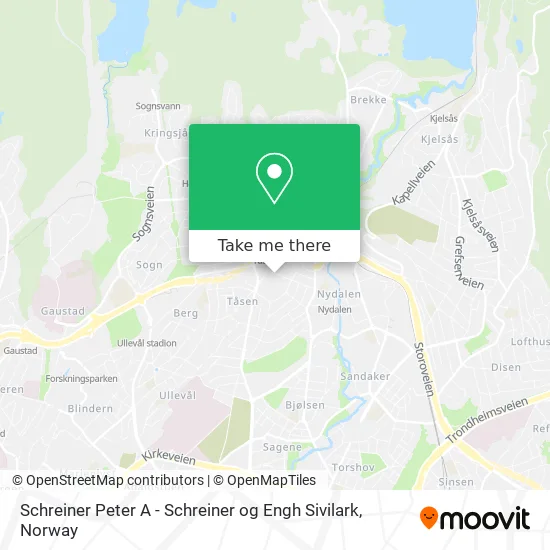 Schreiner Peter A - Schreiner og Engh Sivilark map
