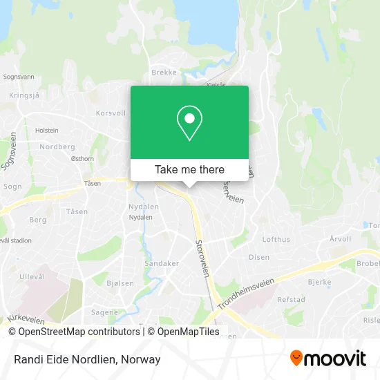 Randi Eide Nordlien map