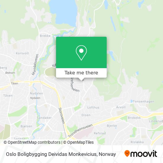 Oslo Boligbygging Deividas Monkevicius map