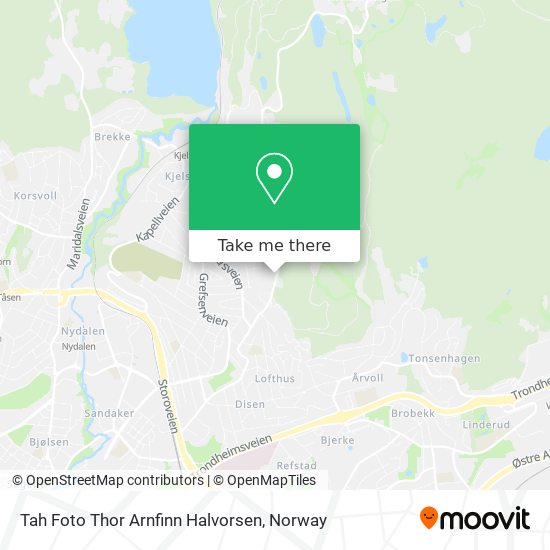 Tah Foto Thor Arnfinn Halvorsen map