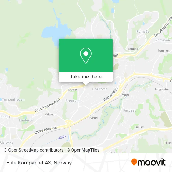 Elite Kompaniet AS map